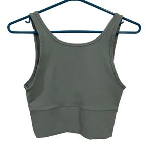 Power Pivot Ribbed Tank Top | Teal